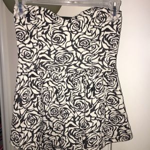 Urban outfitters strapless top NWT